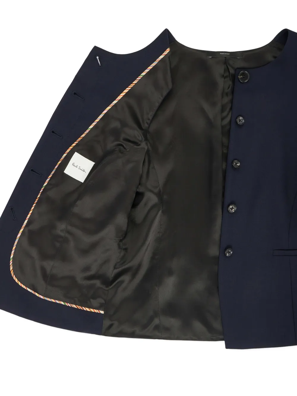  Paul Smith Button Vest - Blue 