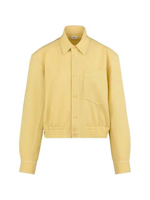 Tod's tonal-stitch shirt