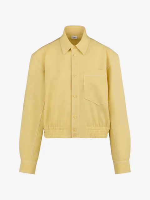 Tod's tonal-stitch shirt