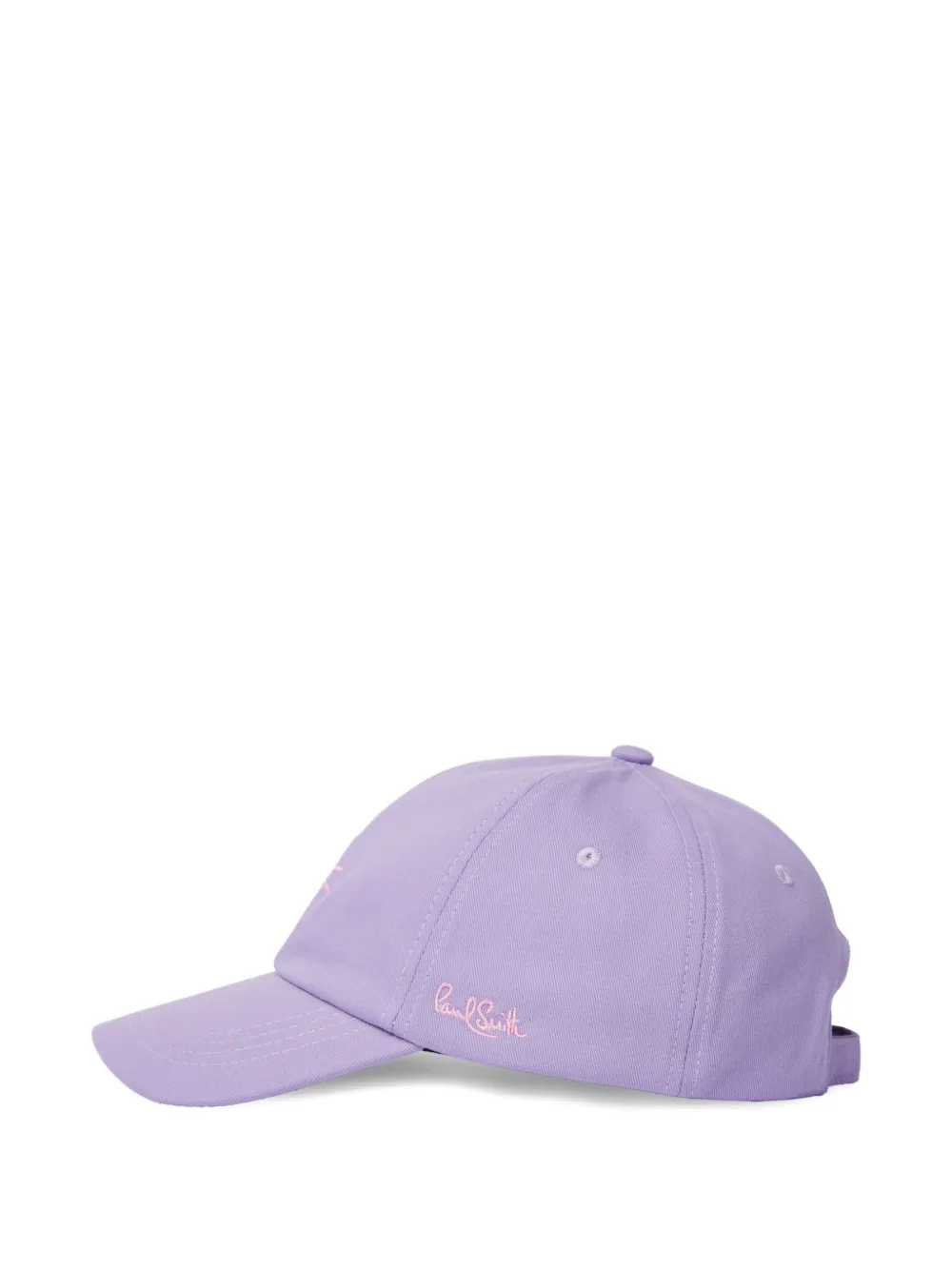  Paul Smith Embroidered Cap - Purple 