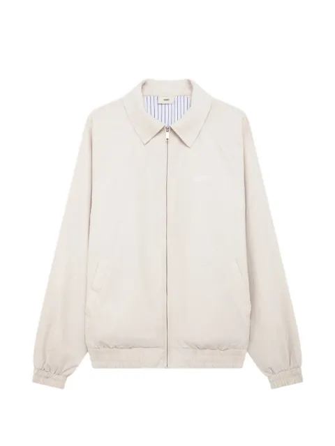 Autry zip-up elasticated bomber jacket