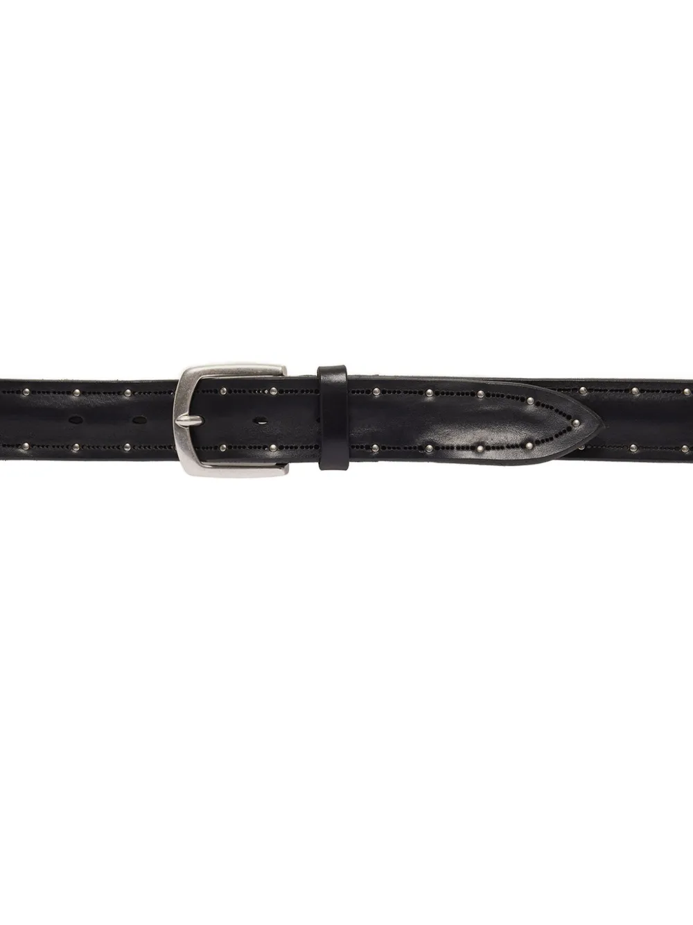  Orciani Studded Belt - Black 