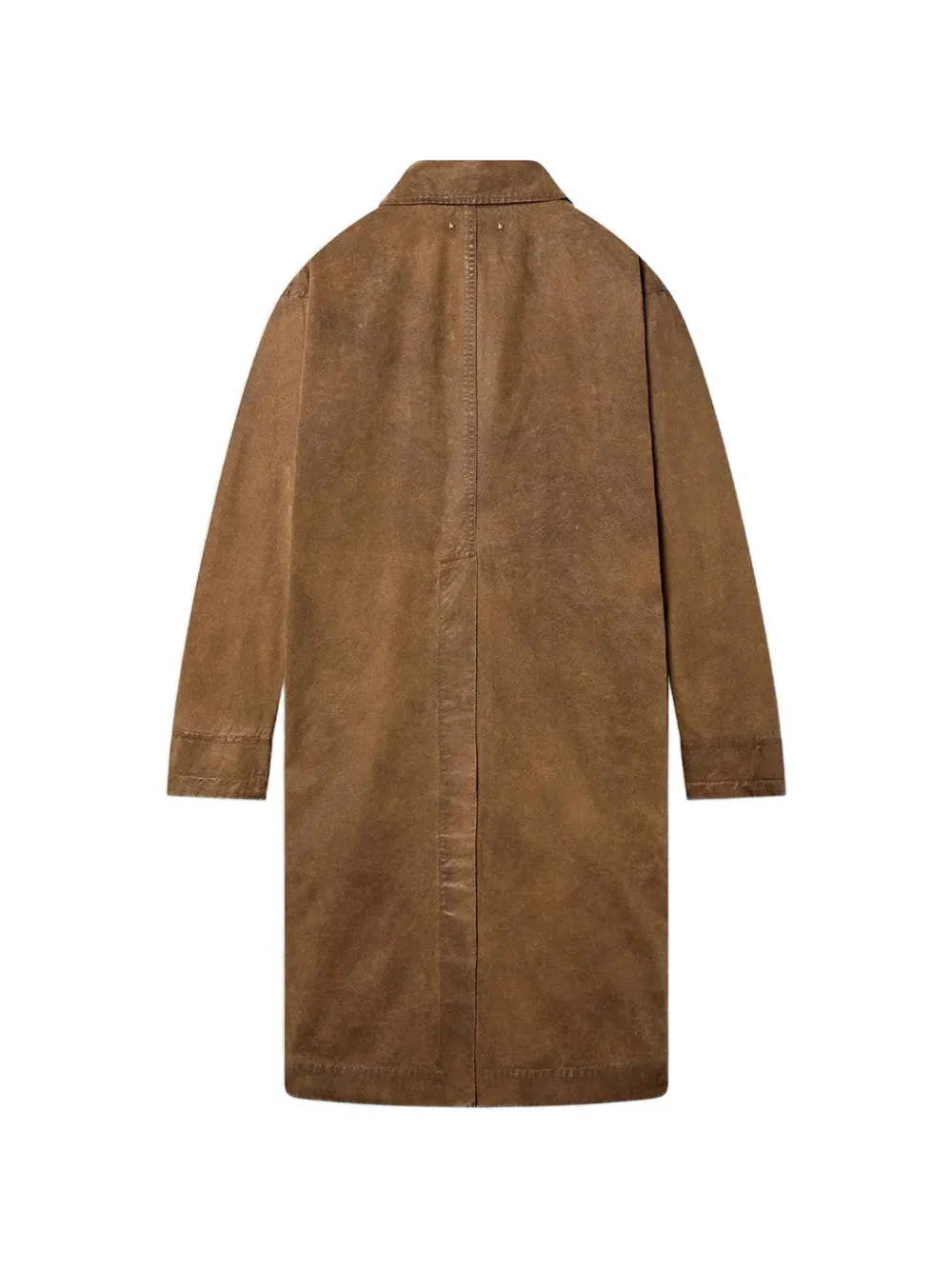 patch-pocket trench coat