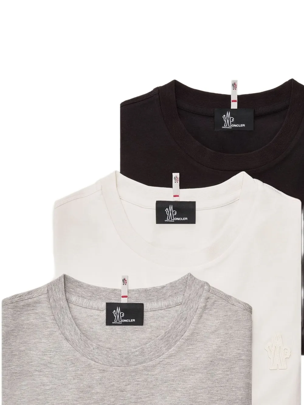 logo-patch T-Shirt (set of three)
