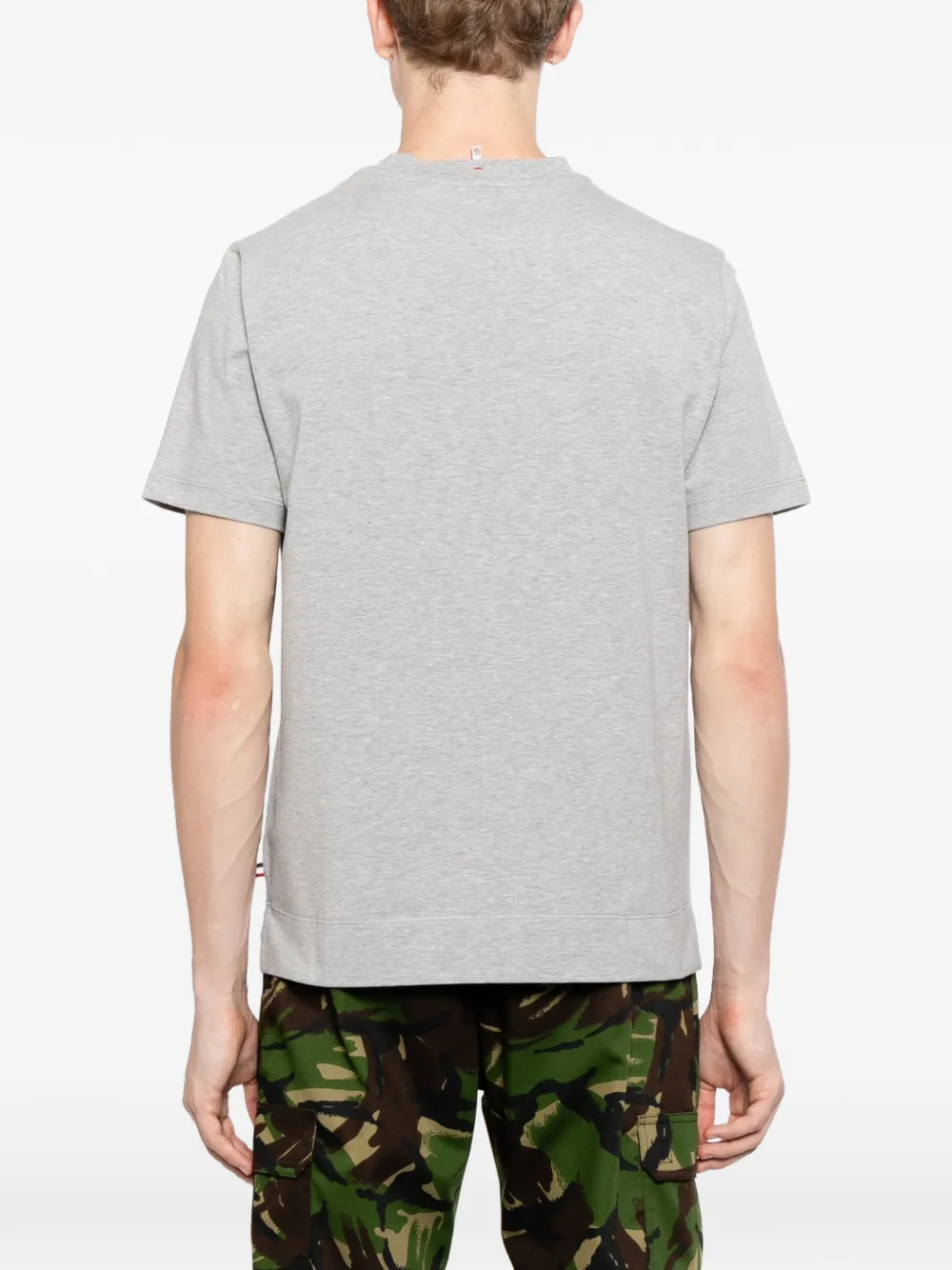 Moncler Grenoble Set van drie T-shirts met logo Wit