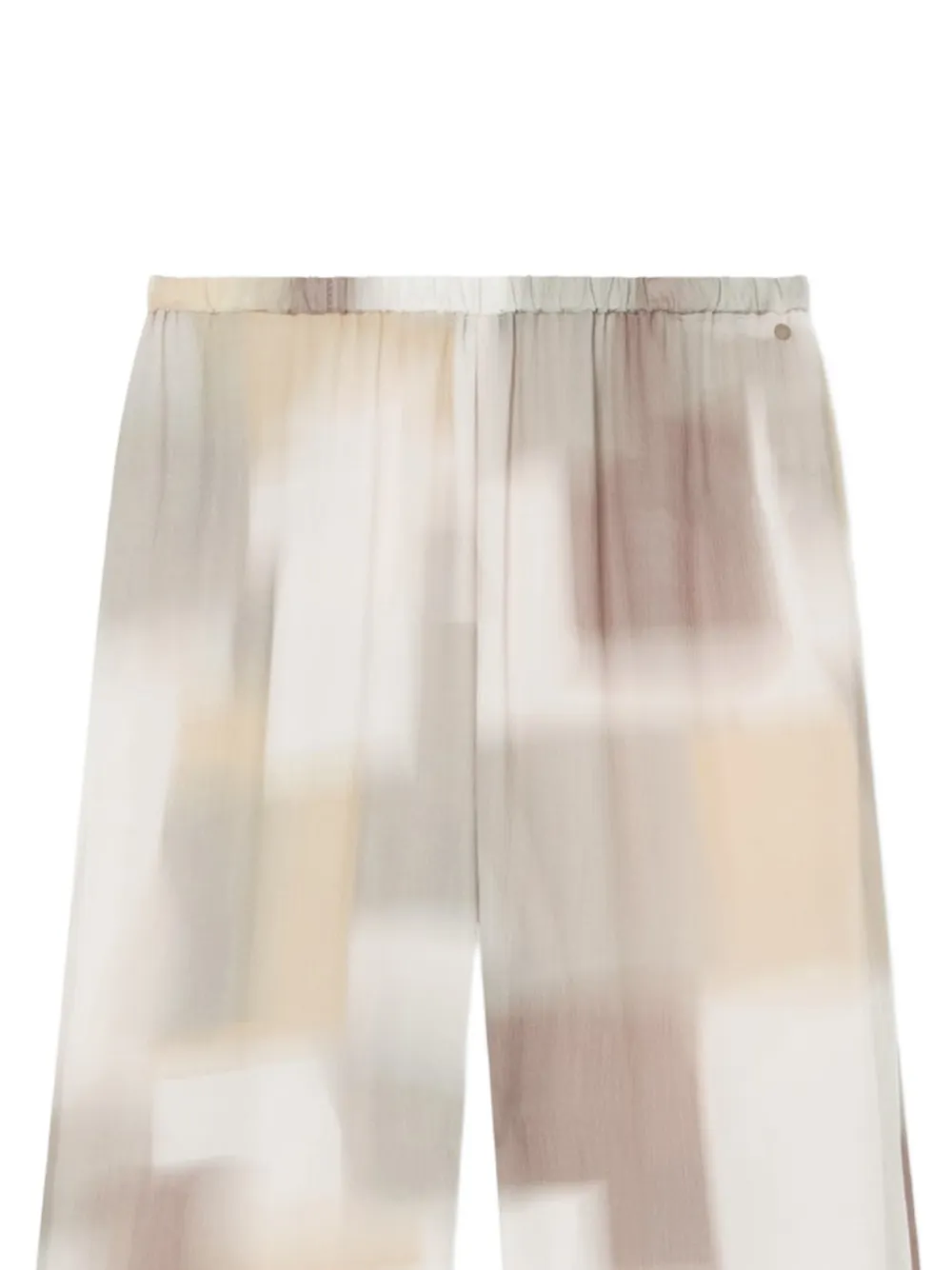 Armani Exchange Elasticated Printed Trousers - Neutrals 