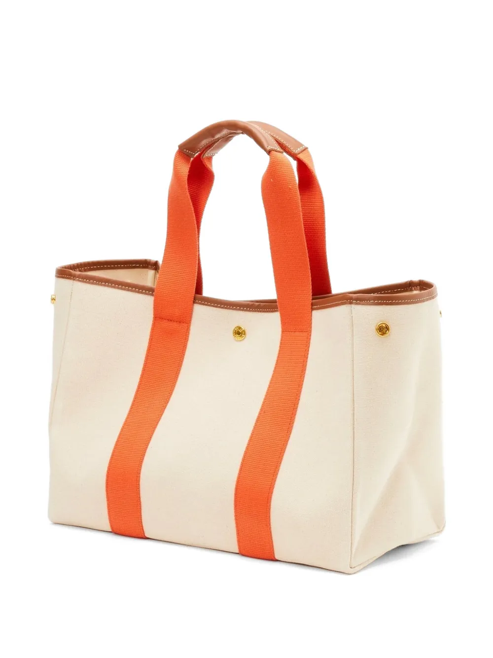Rue De Verneuil top handle strap medium tote bag - Bianco