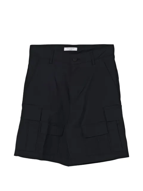 Paolo Pecora Kids logo-patch pocket shorts