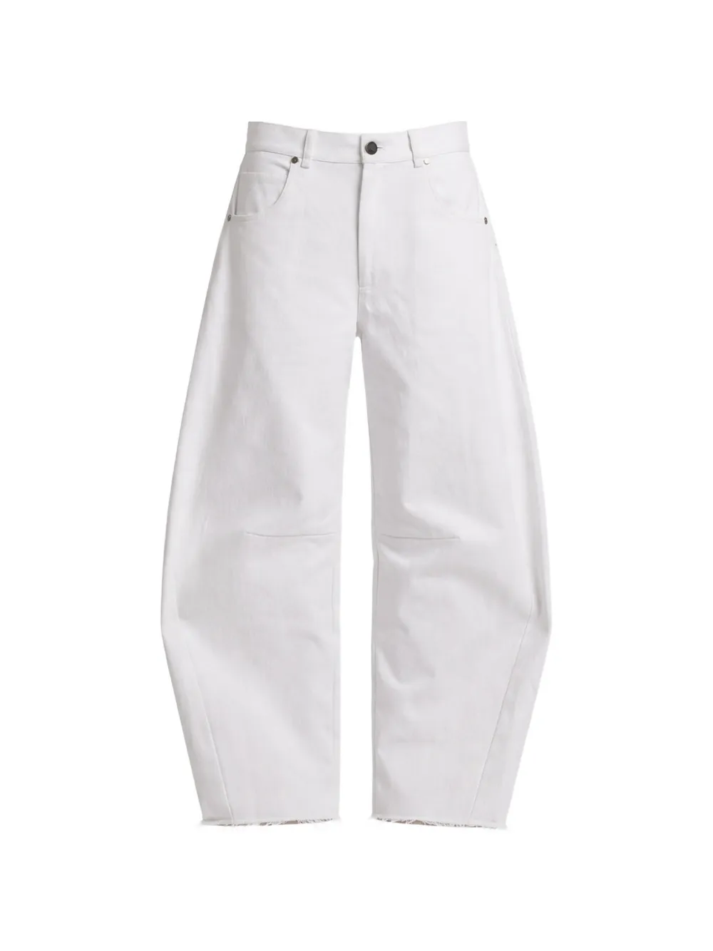 Phisique Du Role frayed-hem jeans - Bianco