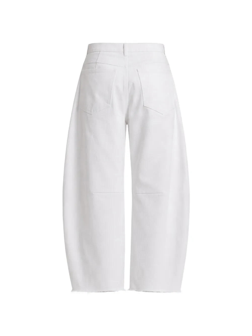  Phisique Du Role Frayed-hem Jeans - White 