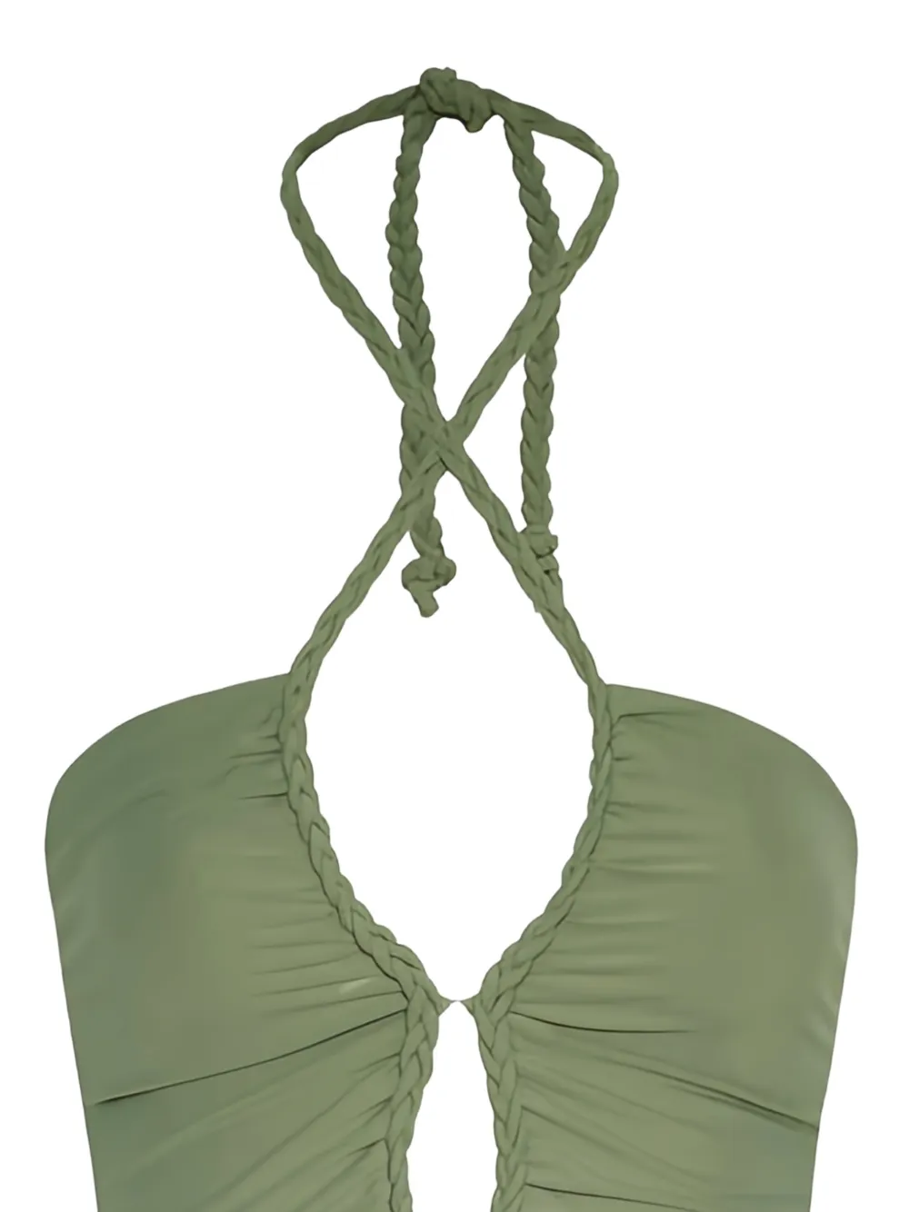  Juan De Dios Braided Swimsuit - Green 