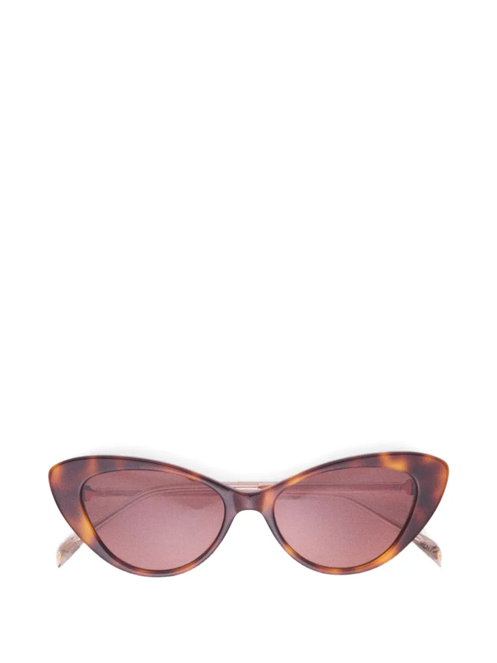 Maje Zonnebril met cat-eye montuur Bruin