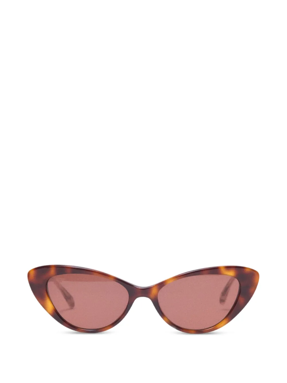 Maje cat-eye frame sunglasses - Marrone