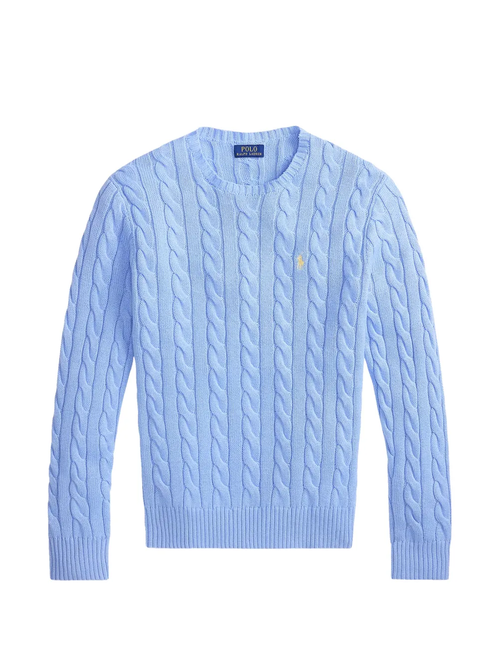 Polo Ralph Lauren Pullover mit Zopfmuster - Blau