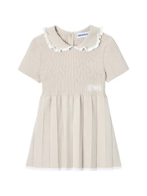Emporio Armani Kids pleated dress