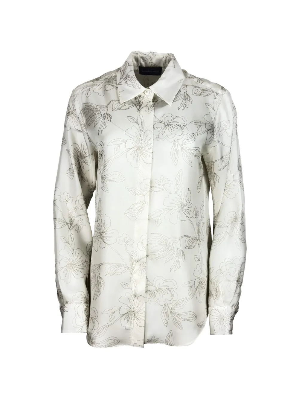 Lorena Antoniazzi floral-motif shirt - Toni neutri