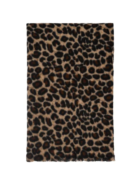GOIA leopard-print scarf