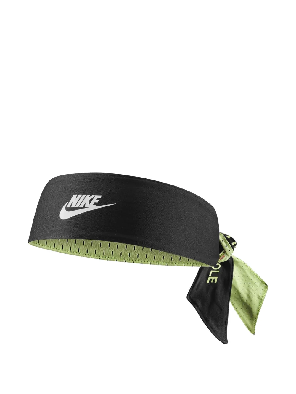 Nike reversible printed head tie - Nero