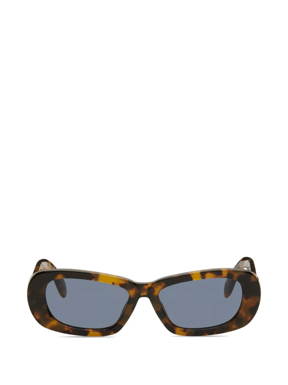 Palm Angels Eyewear Sonnenbrille in Schildpattoptik - Braun
