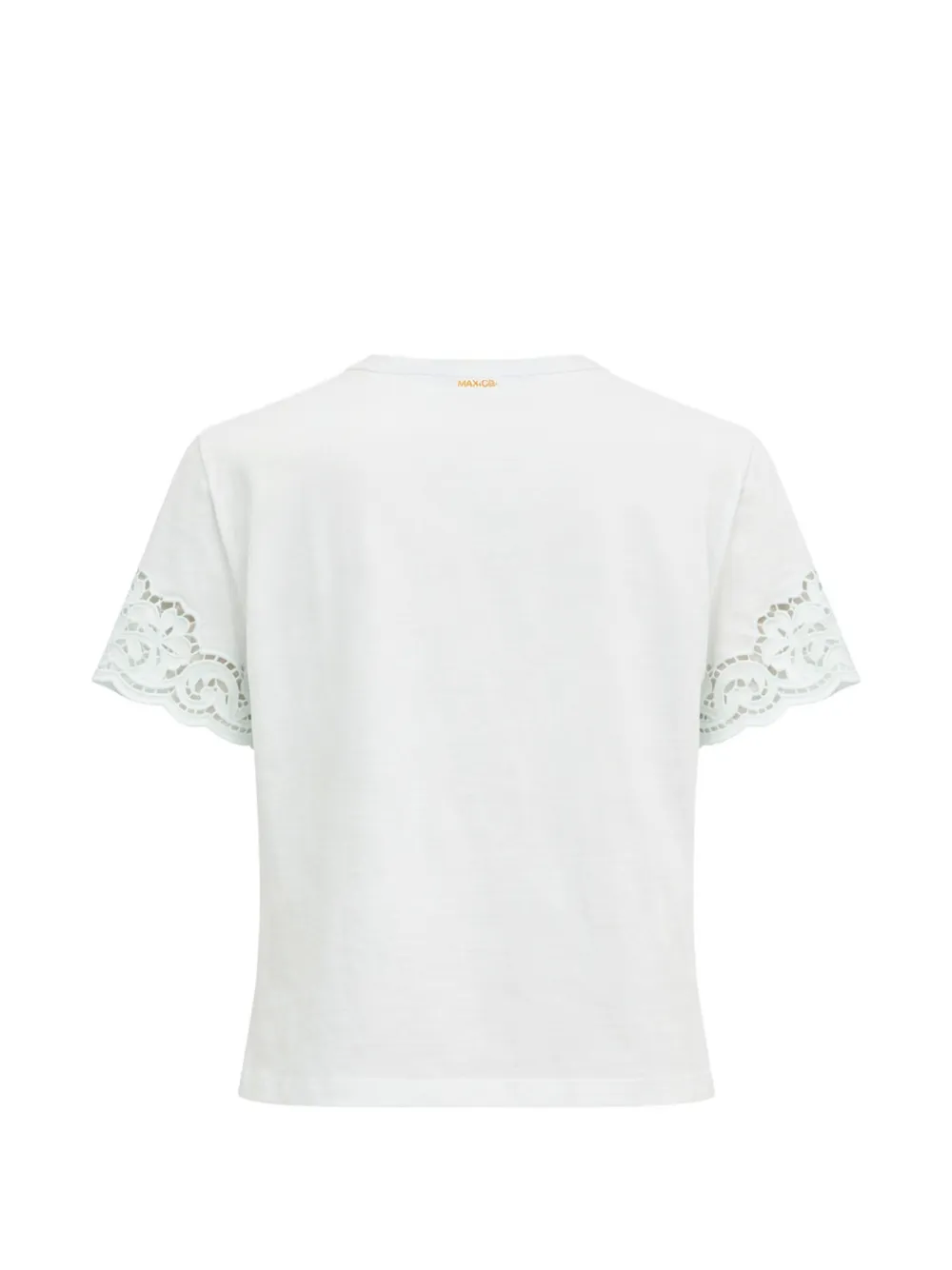 TWINSET T-shirt met kanten details Wit