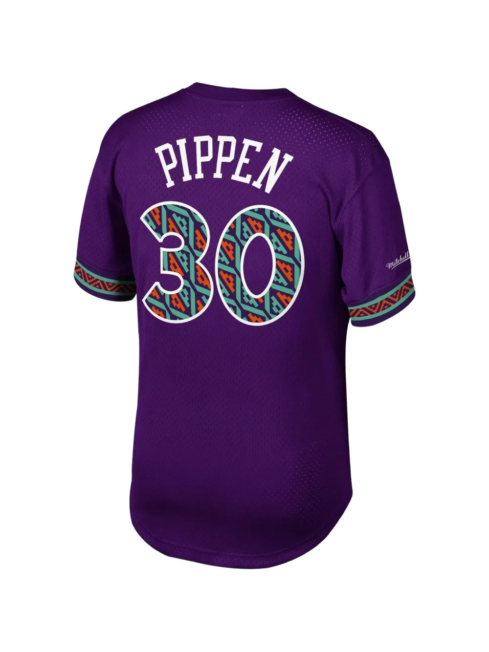 Mitchell & Ness T-shirt Paars
