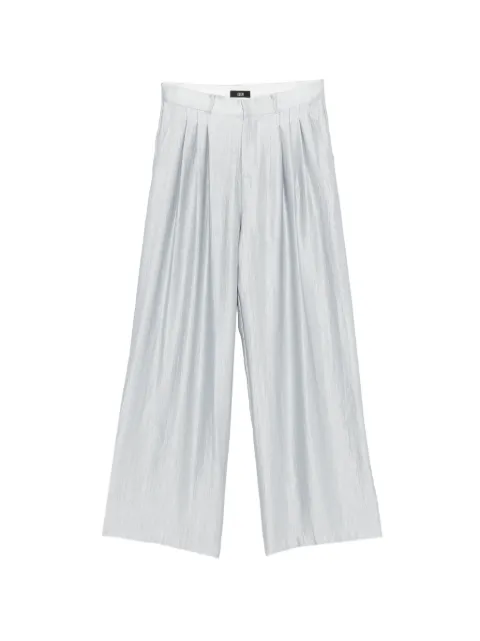 Eleh pantalones palazzo con pliegues