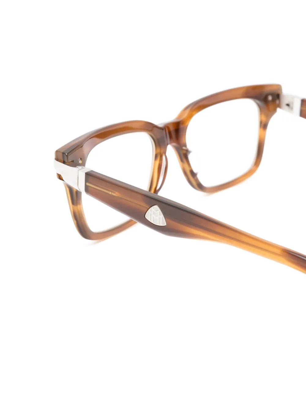  Maybach Eyewear The Loyal I Square-frame Glasses - Brown 