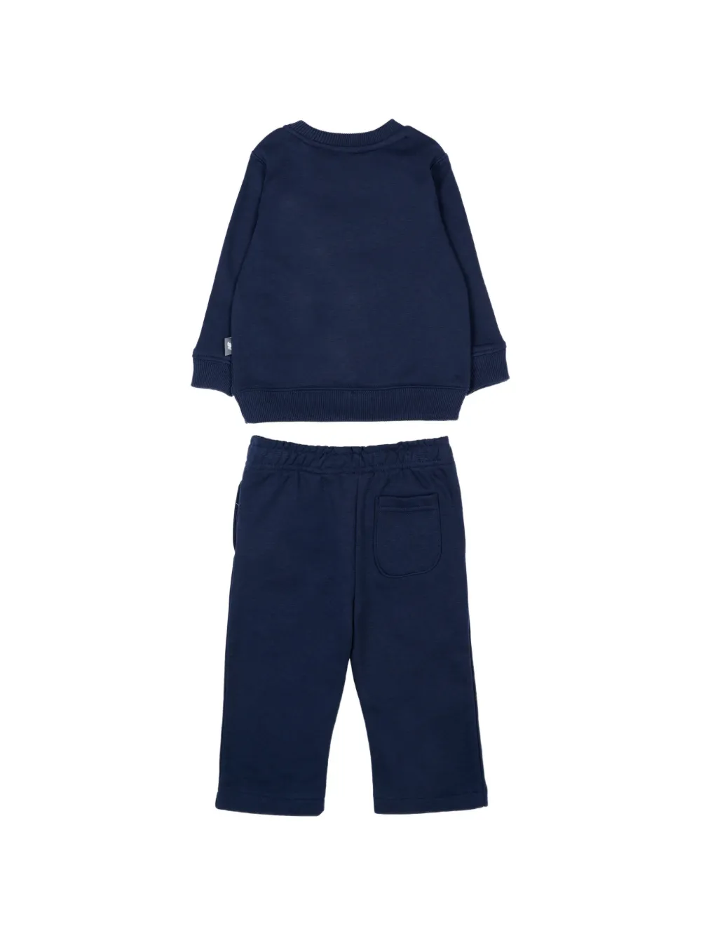 New Balance Kids Trainingspak met logoprint Blauw