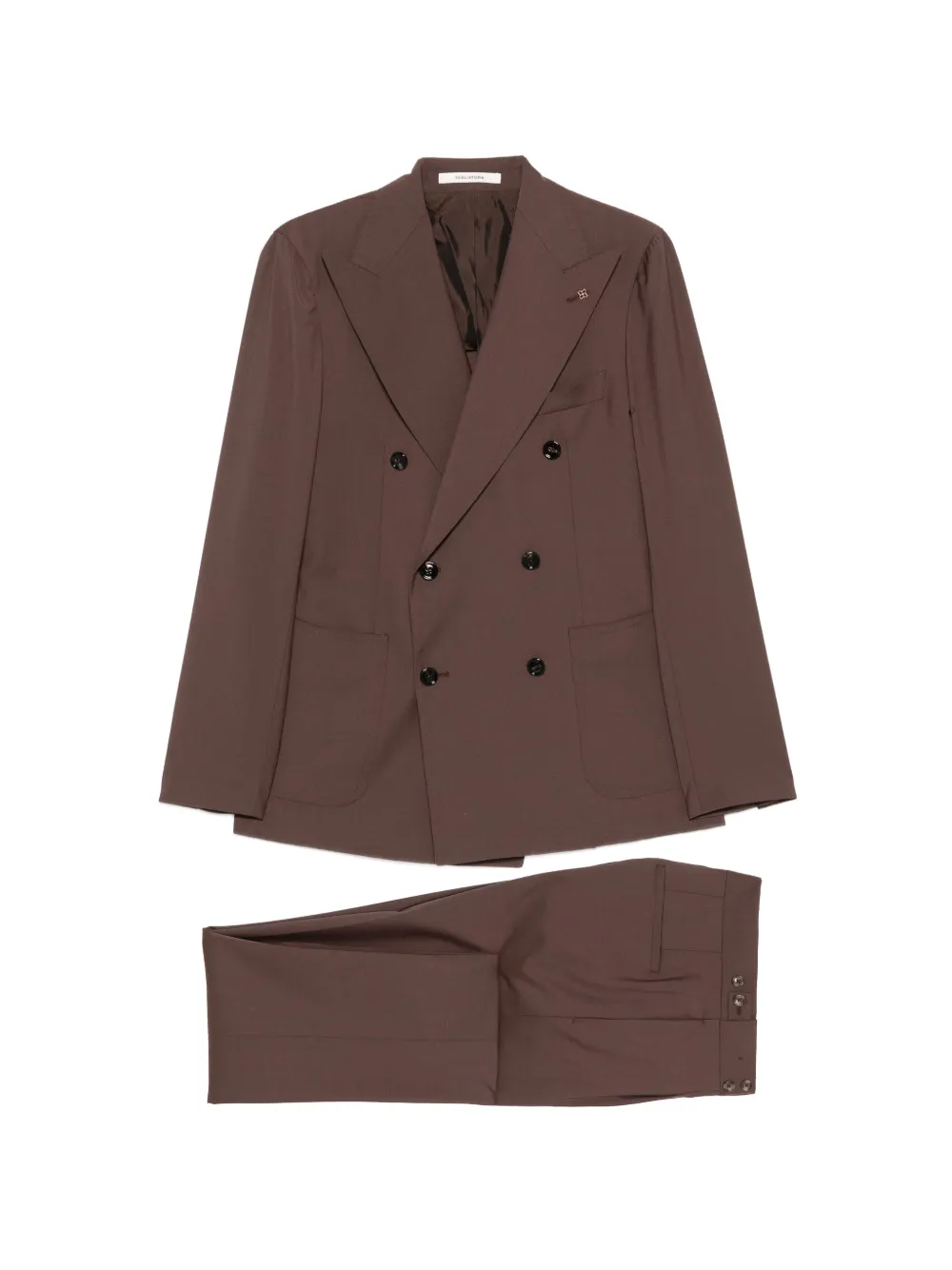 Tagliatore double-breasted suit - Marrone