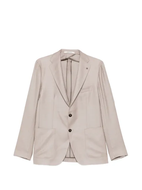 Tagliatore single-breasted patch-pocket blazer
