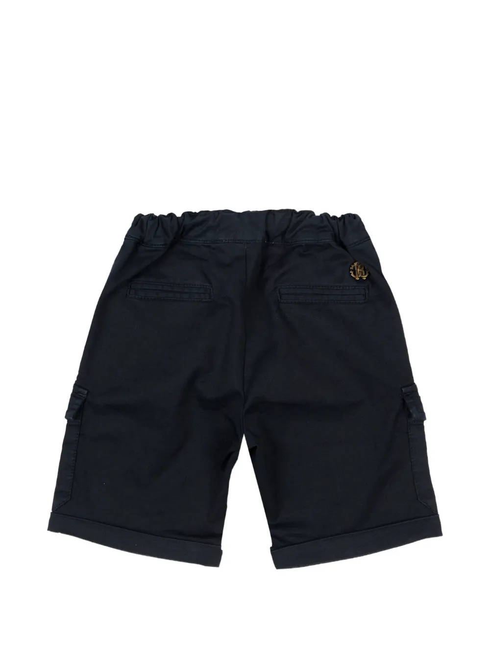  Roberto Cavalli Junior Button Cargo Shorts - Blue 