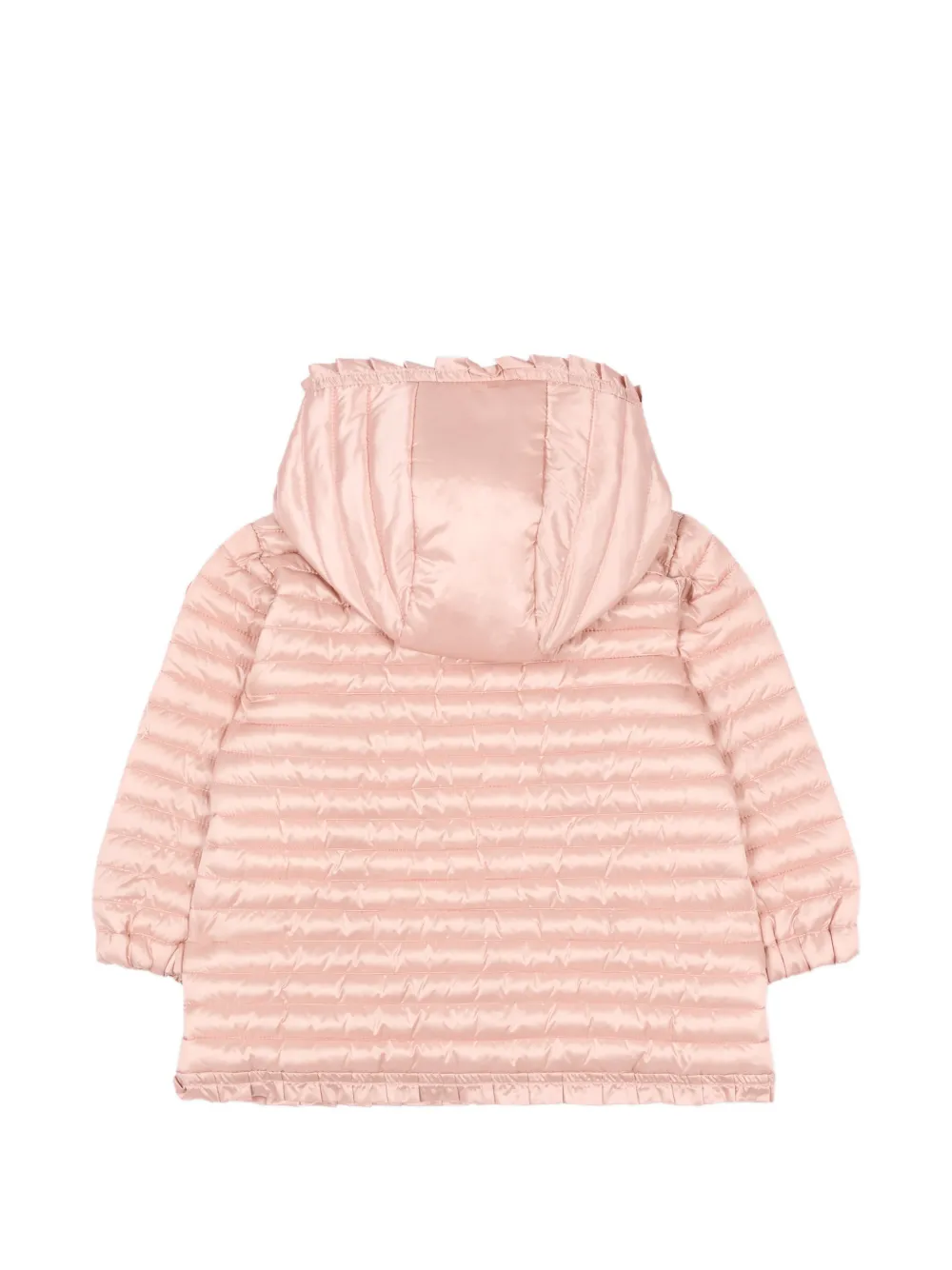  Save The Duck Kids Hooded Quilted Jacket - Pink 