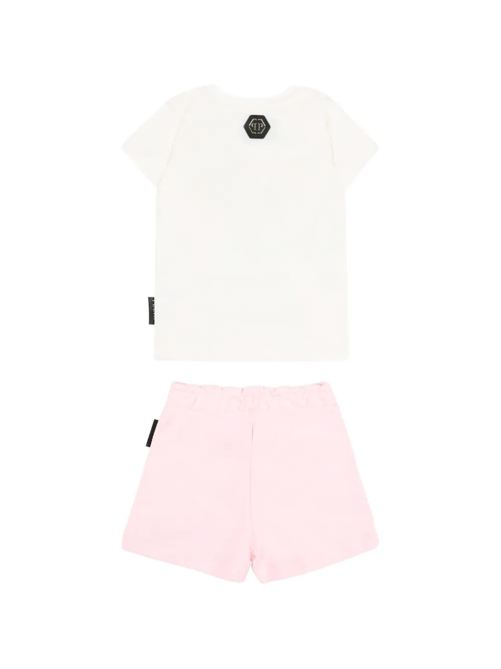  Philipp Plein Junior Printed Short Set - Neutrals 