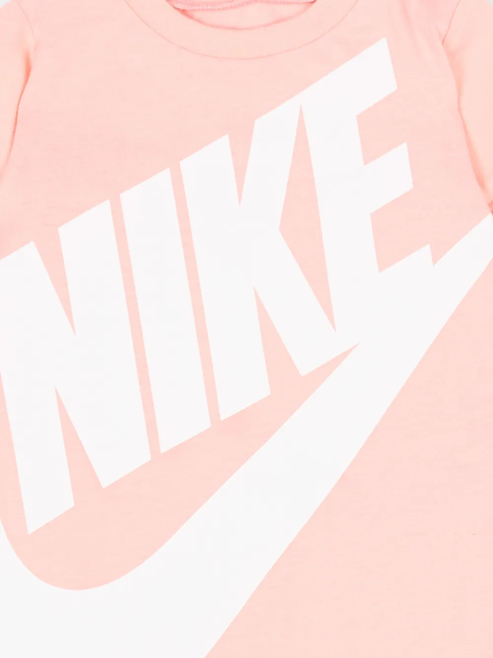 Nike Kids Babypakje met logoprint Roze
