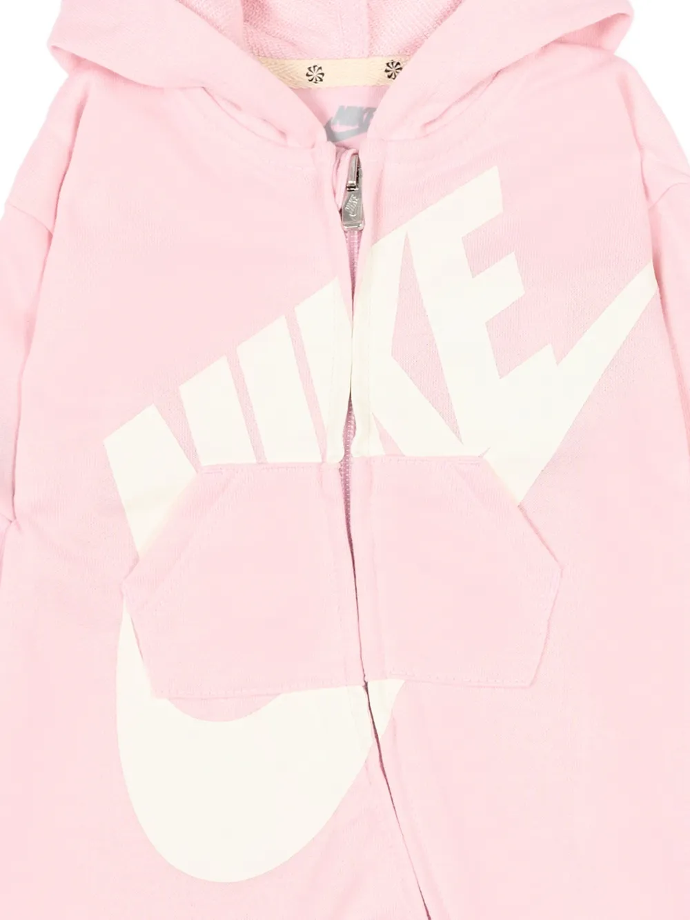  Nike Kids Hooded Romper - Pink 