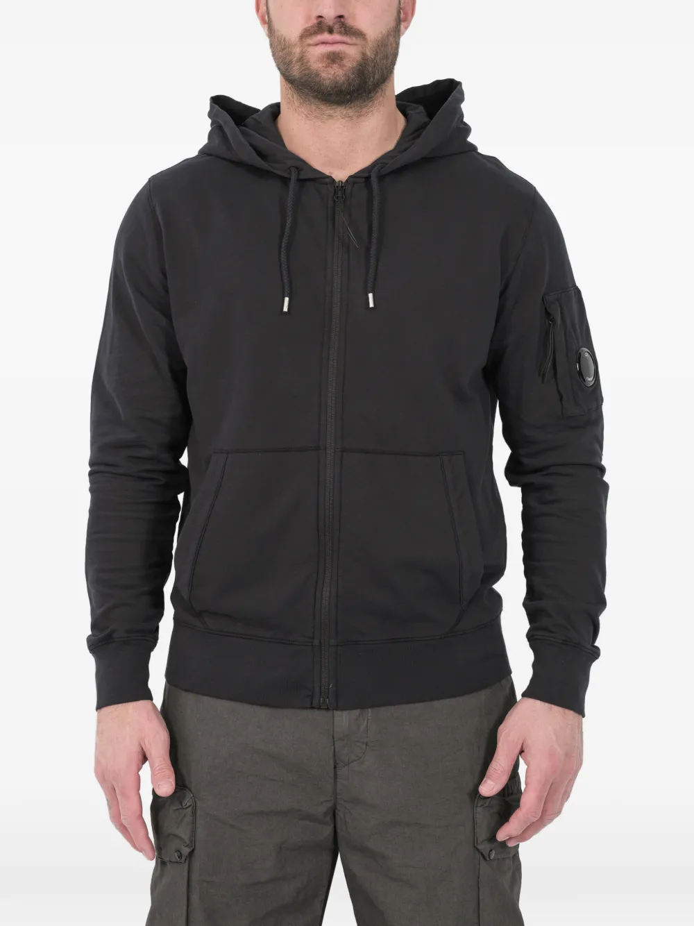 C.P. Company hooded zip jacket - Blu