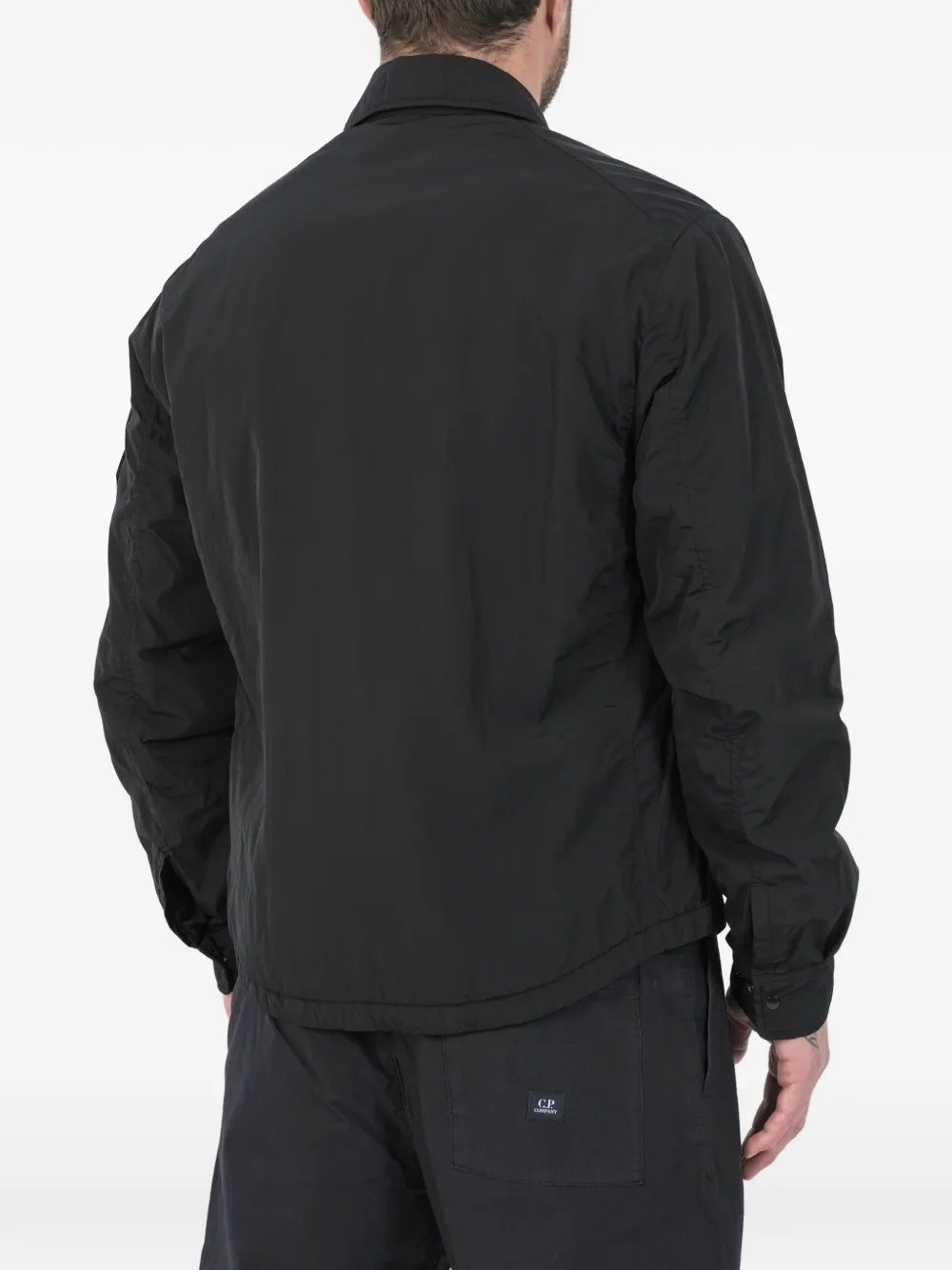 C.P. Company Shirtjack met opgestikte zak Blauw
