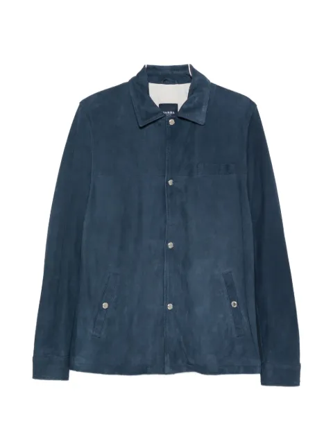 Barba SJ Tyler button suede jacket