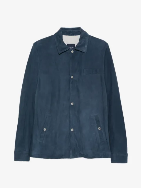 Barba SJ Tyler button suede jacket