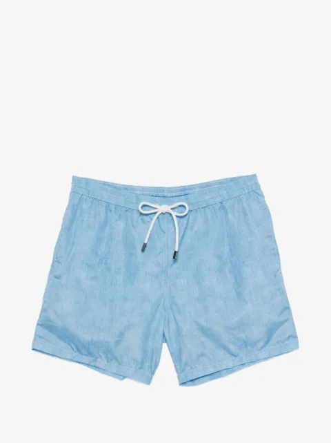 Barba shorts de playa con cordones y estampado floral