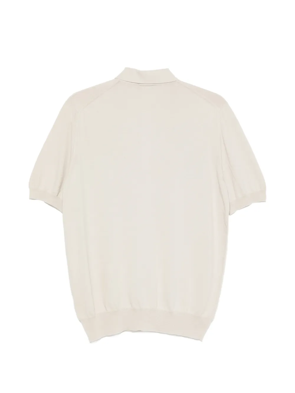Barba Poloshirt met korte mouwen Beige
