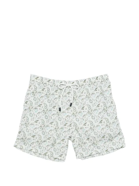 Barba paisley-print drawstring swim shorts