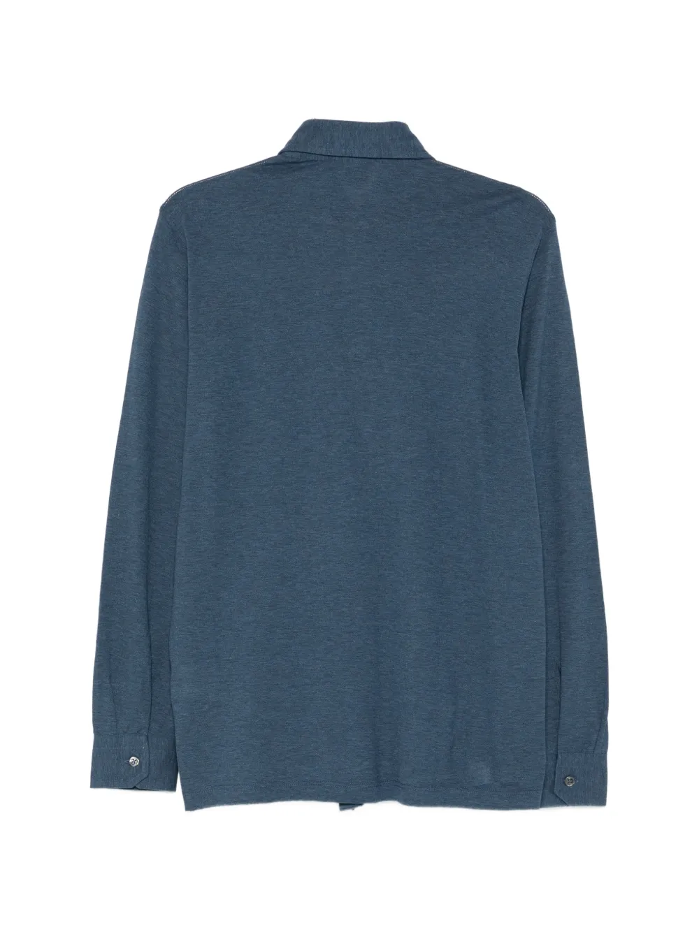Barba Overhemd met lange mouwen Blauw
