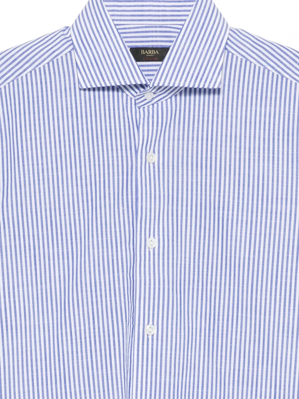Barba Gestreept overhemd Blauw