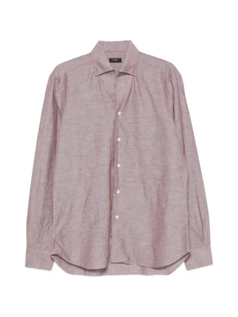 Barba curved-hem shirt