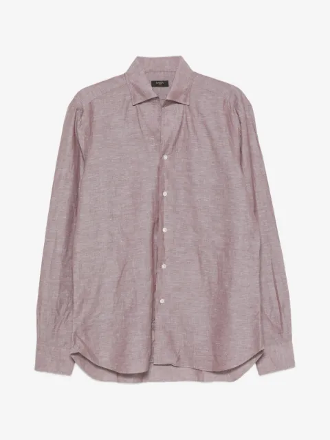 Barba curved-hem shirt