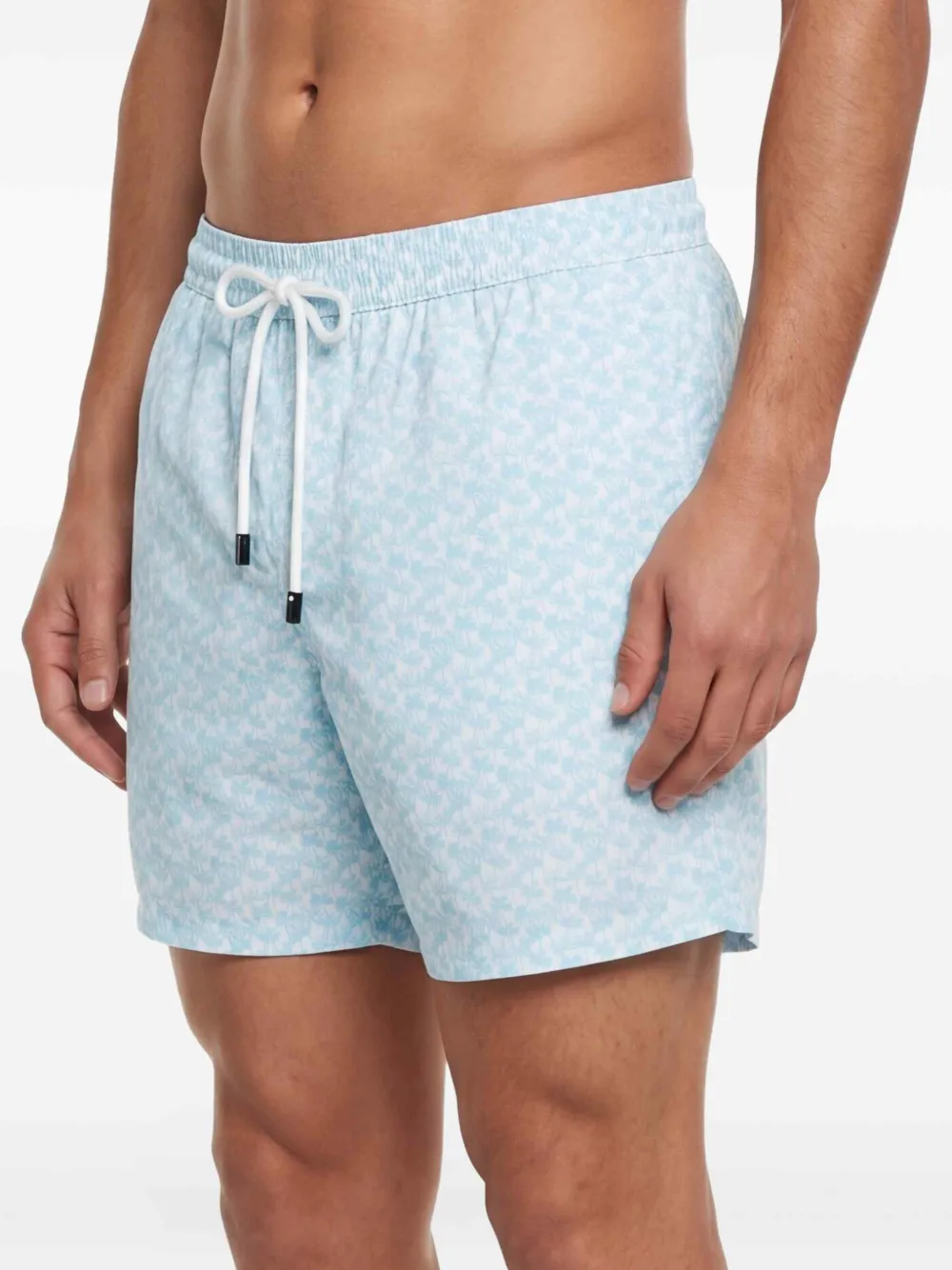 Barba Zwembroek met print Blauw