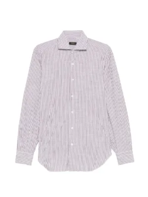 Barba ストライプ シャツ | グリーン | FARFETCH JP