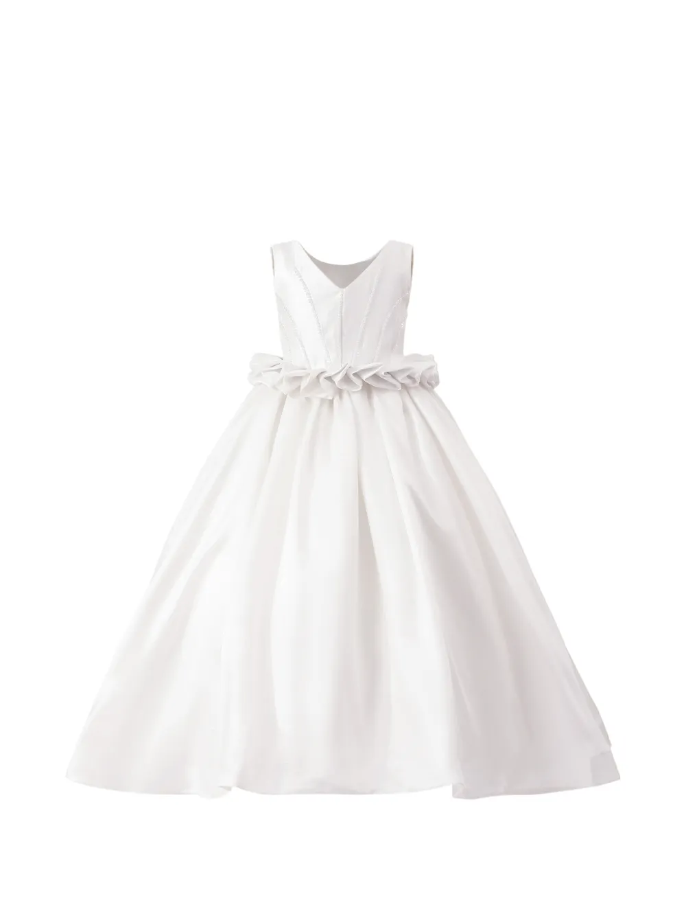 Tulleen Valestra sequin embellished formal dress - Bianco