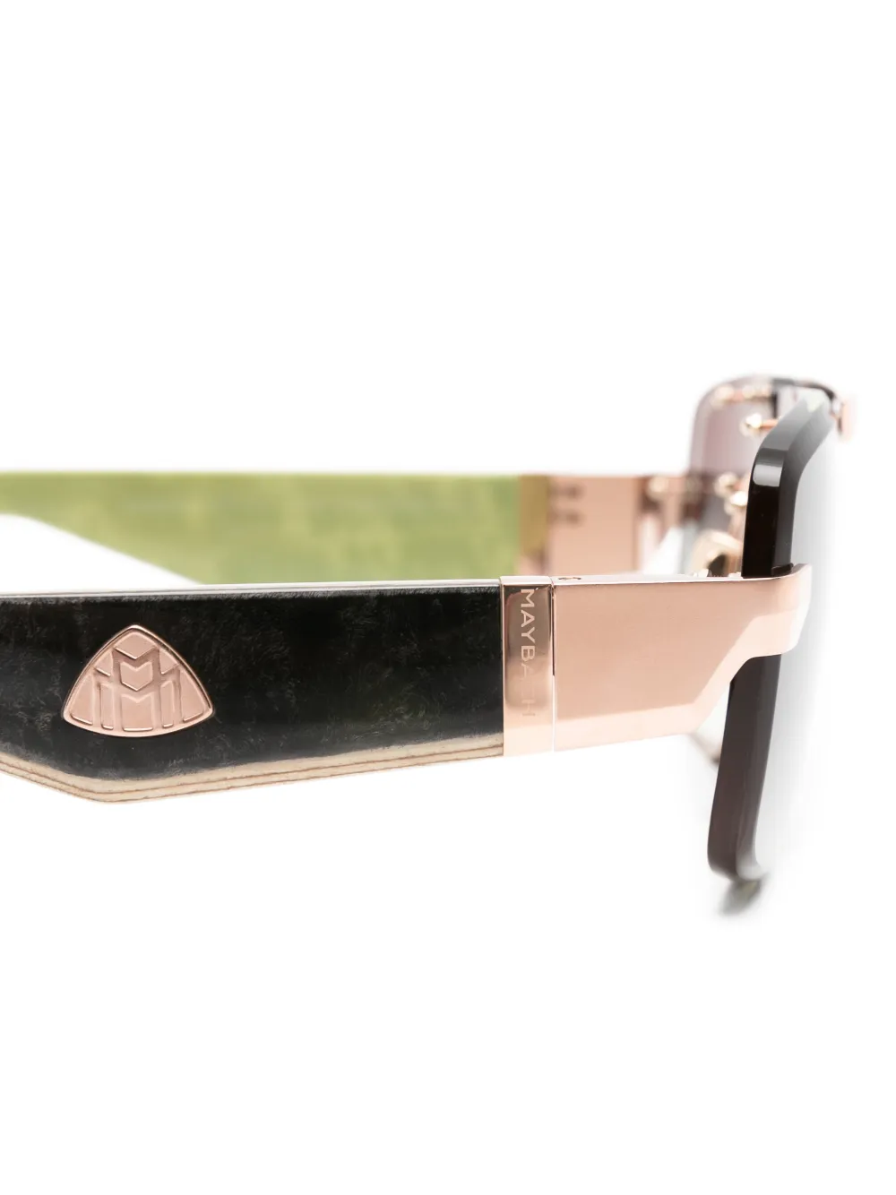  Maybach Eyewear Pilot Sunglasses - Black 